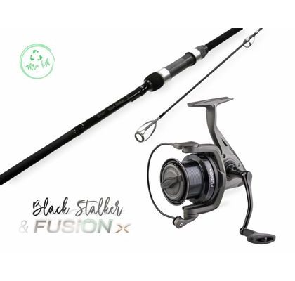 Zfish Prút Combo Black Stalker 10ft 3lb + Navijak Fusion X 6000