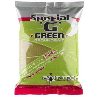 Bait-Tech Krmítková zmes Special G Green 1kg