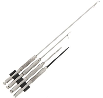 NGT Nerezová sada ihiel a vrtáka 4ks