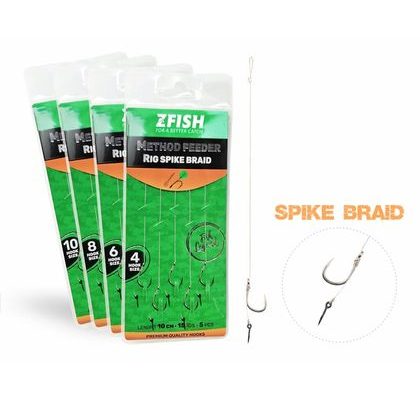 Zfish Náväzec Method Feeder Rig Spike Braid 5ks