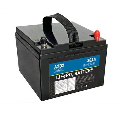 A2D2 Baterie LiFePO4 12,8V 30Ah M6