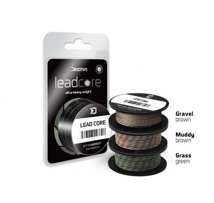 Delphin Olovená šnúra Leadcore kamufláž