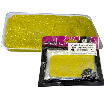 LK Baits Sýrové Plovoucí Těsto na Pstruhy 40ml