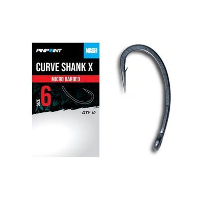 Nash Háčiky Curve Shank X Micro Barbed 10ks