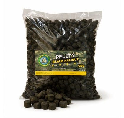 Chyť a pusť Pelety BLACK halibut 5kg