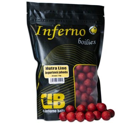 Carp Inferno Boilies Nutra Line Jogurtová Jahoda
