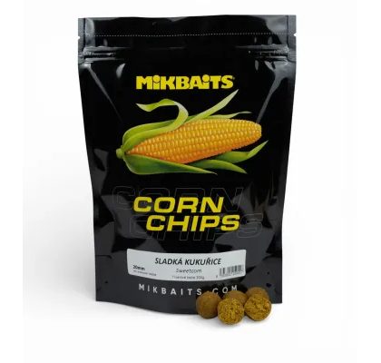 Mikbaits Boilies Corn Chips Sladká kukuřice