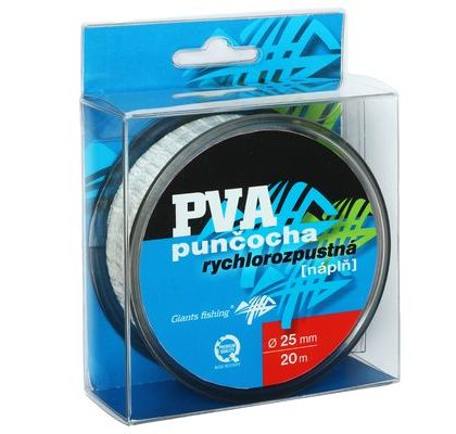 Giants fishing PVA náhradná pančucha Mesh Fast Melt Refill 25mm 20m