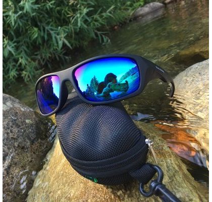 Fox Rage Polarizačné okuliare Transparent Black Brown Lens Mirror Blue Eyewear