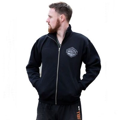 Mikbaits Mikina fans team se zipem černá