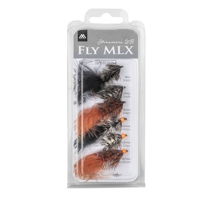 MIkado Sada umelých muchičiek Streamers Woolly Bugger Barbed 6ks