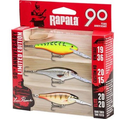 Rapala Wobler 90 Years Lure Kit Shad Rap