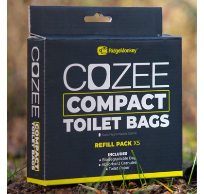 RidgeMonkey Náhradní sáčky do toalety CoZee Compact Toilet Bags Refill Pack 5ks