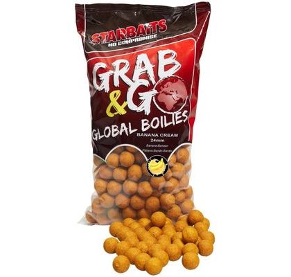 Starbaits Boilie Global Banana Cream