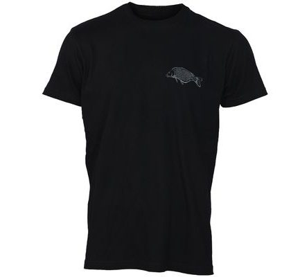Fox Tričko Black / Camo Logo T-Shirt
