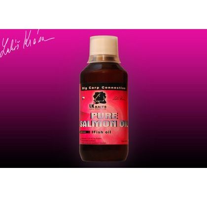 LK Baits Salmon oil pure (čistý lososový olej) 250 ml