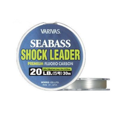 Varivas Fluorocarbon Sea Bass Shock Leader Fluoro 30m