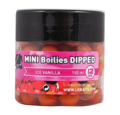 LK Baits MINI Boilies v dipu 12mm 150ml