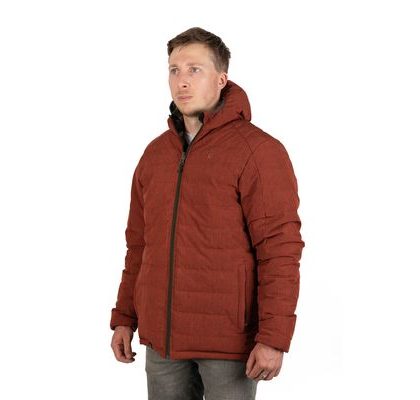 Fox Bunda Collection Sherpa Jacket Black & Orange