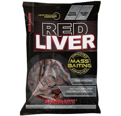 Starbaits Boilies Mass Baiting Red Liver 3kg