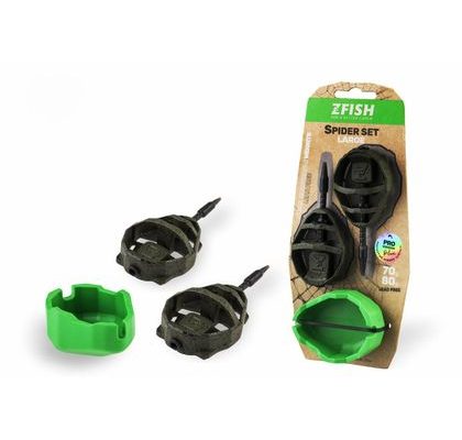 Zfish Sada Method Feeder Spider Set Large + Formička