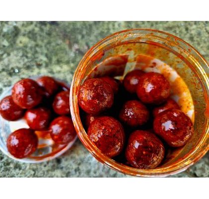 G.B.U. Boilies v dipu Bullets Strawberry Punk 200g