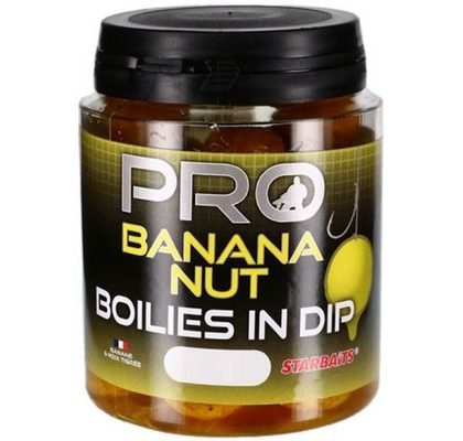 Starbaits Boilies v dipe Pro Banana Nut 150g