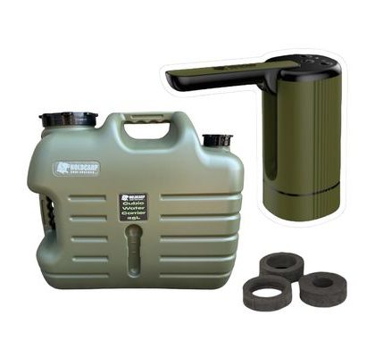 Holdcarp Set Automatická Pumpa Smart Rechargeable Tap + Kubický Nosič Vody 25L