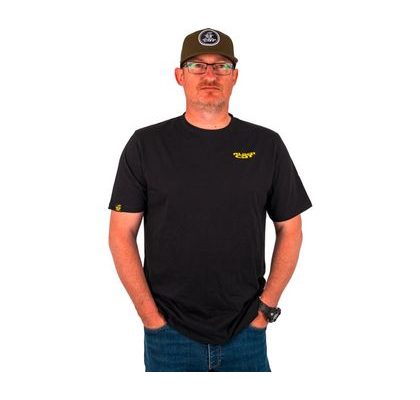 Black Cat Tričko Chase Dreams Black Tee