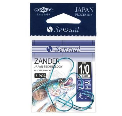 Mikado Háčky na candáty Sensual Zander modré 5ks