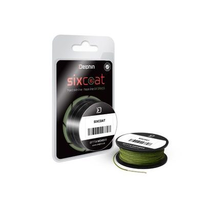 Delphin Šnúra Skin Line Sixcoat grass 25lb