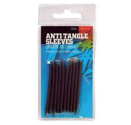 Giants Fishing Prevleky proti zamotaniu Anti-Tangle Sleeves Green XL 54mm 10ks