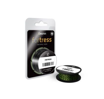 Delphin Šnúra Hookline Fortrees žlto-zelená 20m