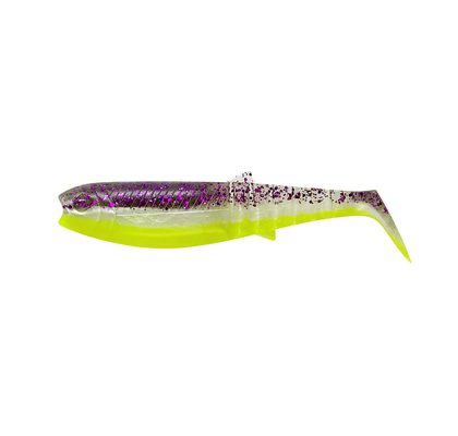 Savage Gear Gumová Nástraha Cannibal Shad Purple Glitter Bomb