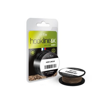 Delphin Šnúra HOOKLINE 6K Muddy 20m