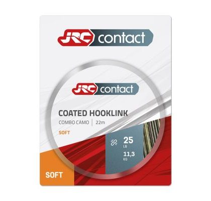 JRC Návazcová šnůra Soft Coated Hooklink Combo Camo 22m