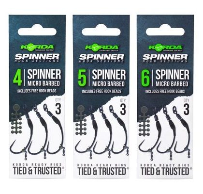 Korda Náväzec Spinner Hack Sections Spinner 3ks