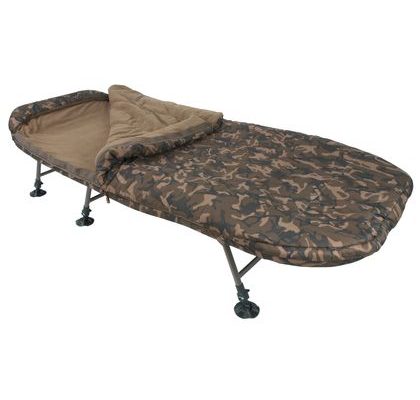 Fox Ležadlo so spacím vakom R Series Camo Sleep System