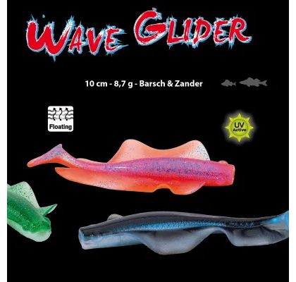 Iron Claw Gumová nástraha Wave Glider BBO