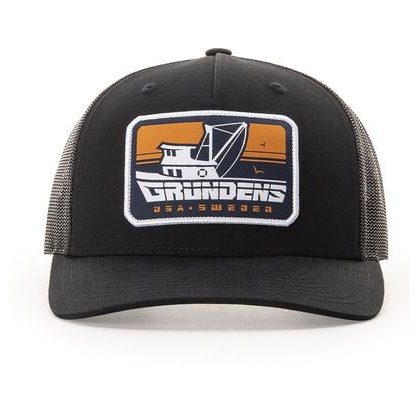 Grundéns Kšiltovka Commercial Boat Trucker Black O/S