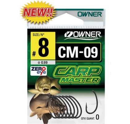 Owner Háčiky CM-9 Curve Shank