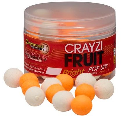 Starbaits Plávajúce boilies Pop Up Bright Crayzi Fruit 50g