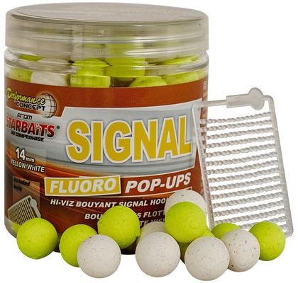 Starbaits Plávajúce boilies Pop Up Bright Signal 50g