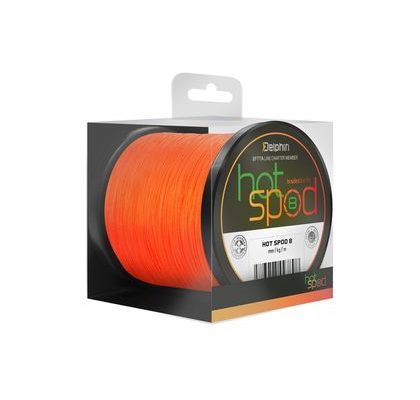 Delphin Šnúra HotSPOD 8 oranžová 0,14mm 300m