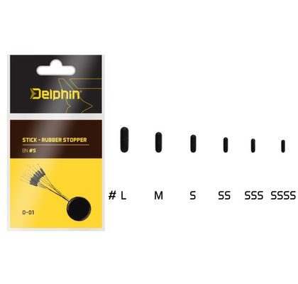 Delphin Zarážka Stick - Silikónová Zarážka