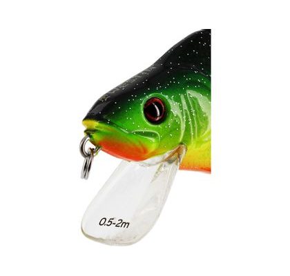 Westin Wobler MegaBite DR Crankbait Floating 3D Fire Craw
