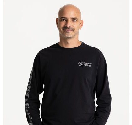 Adventer & fishing Tričko dlouhý rukáv Black