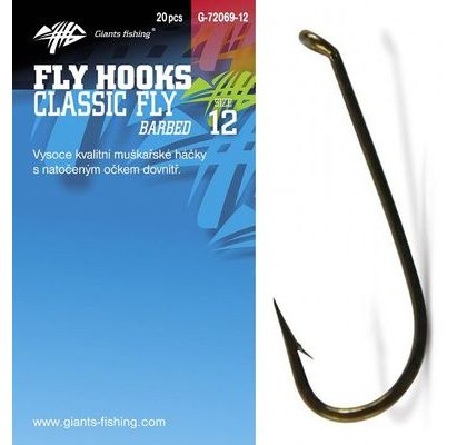 Giants fishing Háčik muškarský Classic Fly 20ks