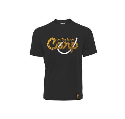 Fox Tričko Black / Camo Logo T-Shirt