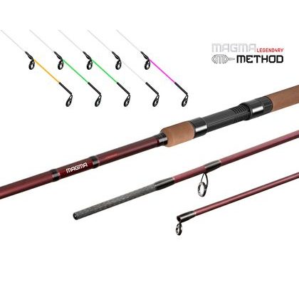 Delphin Prút Magma Legend4ry Method 430cm 215g 3diel
